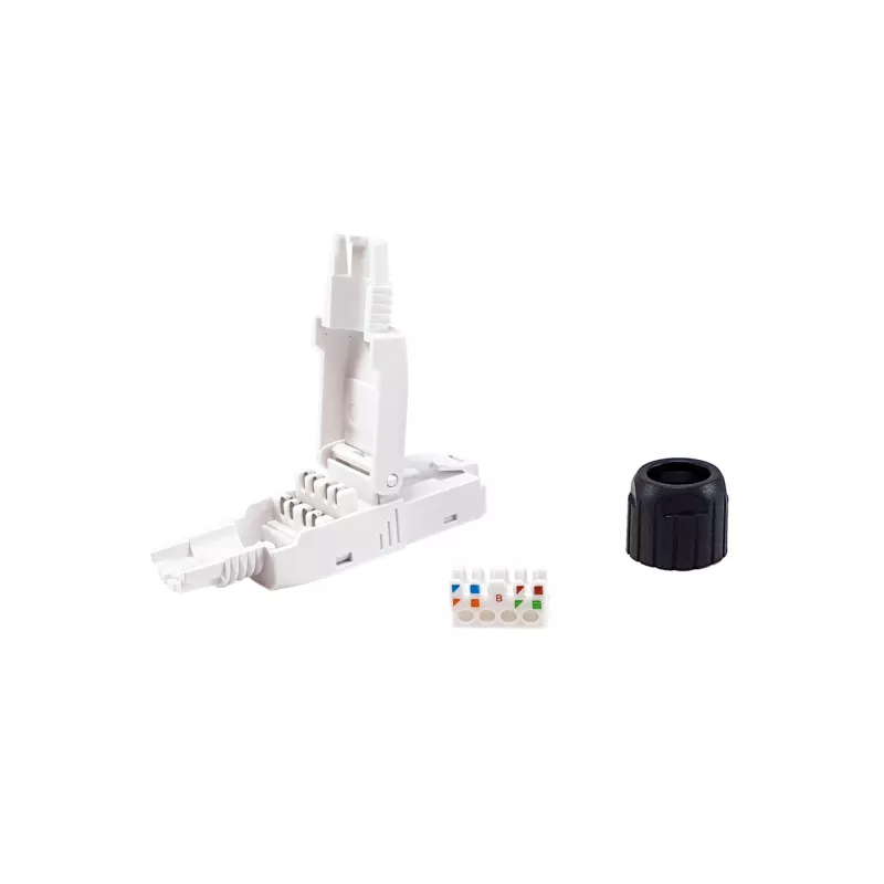 Equip Cat.6 bez nástroja RJ45 konektor samec, 5 ks/set