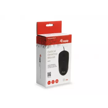 Equip 245102 myš kancelárska obojručná USB Type-A optická 1000 DPI