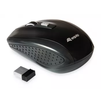 Equip 245104 myš cestovná obojručná RF bezdrôtová optická 1600 DPI