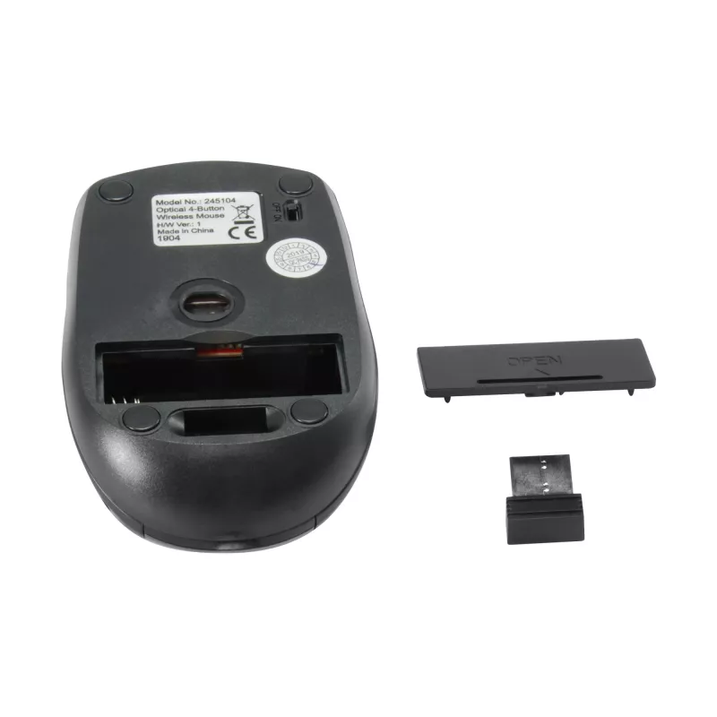Equip 245104 myš cestovná obojručná RF bezdrôtová optická 1600 DPI