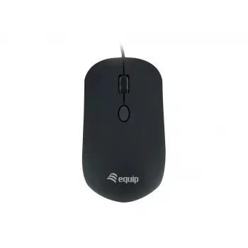 Equip USB Comfort myš, obojručná, optická, USB Type-A, 1600 DPI, čierna