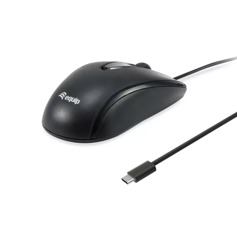 Myš Equip USB-C Compact myš USB Type-C
