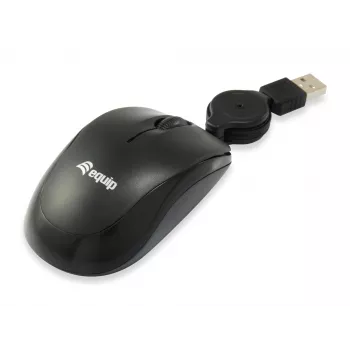 Equip 245103 myš cestovná obojručná USB Type-A optická 1000 DPI