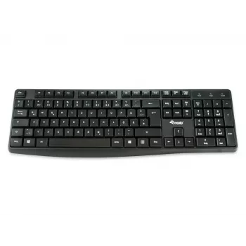 Equip káblová USB klávesnica, full-size (100%), káblová, USB, QWERTY, čierna