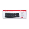 Equip 245213 klávesnica kancelária USB QWERTY talianska čierna