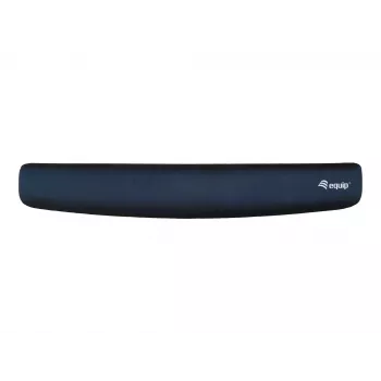 Equip podpera zápästia pre klávesnicu, čierna, memory pena, Čína, 465 mm, 70 mm, 20 mm
