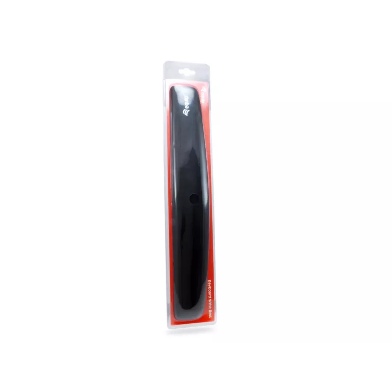 Equip podpera zápästia pre klávesnicu, čierna, memory pena, Čína, 465 mm, 70 mm, 20 mm