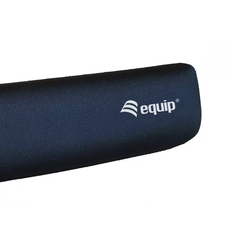 Equip podpera zápästia pre klávesnicu, čierna, memory pena, Čína, 465 mm, 70 mm, 20 mm