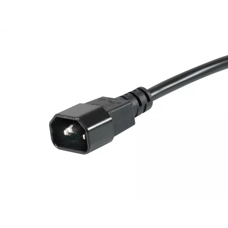 Equip 8-násobný nemecký zásuvkový blok s konektorom IEC C14