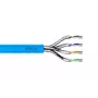 DIGITUS inštalačný kábel - CAT6a - U/FTP - AWG 23/1 - 100 m - modrý