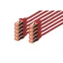 DIGITUS patch kábel CAT6 S/FTP, 3 m, sivý, balenie 10 ks
