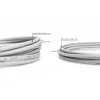 DIGITUS tenký patch kábel - CAT6 - U/UTP - Snagless - Cu - 2 m - sivý