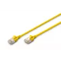 DIGITUS tenký patch kábel - CAT6A - F-FTP - 2 m - žltý
