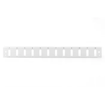 DIGITUS FO predný panel Quick Lock 12x SC DX vertikálne sivá