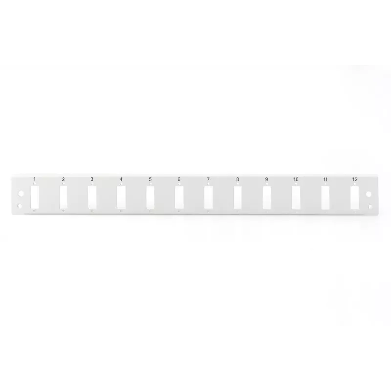 DIGITUS FO predný panel Quick Lock 12x SC DX vertikálne sivý
