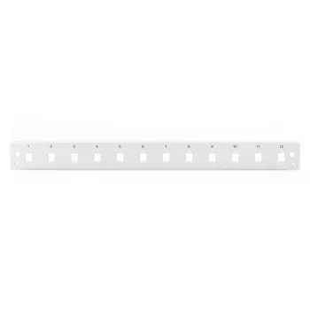 DIGITUS FO predný panel Quick Lock 12x LC DX SC SX E2000 SX sivá