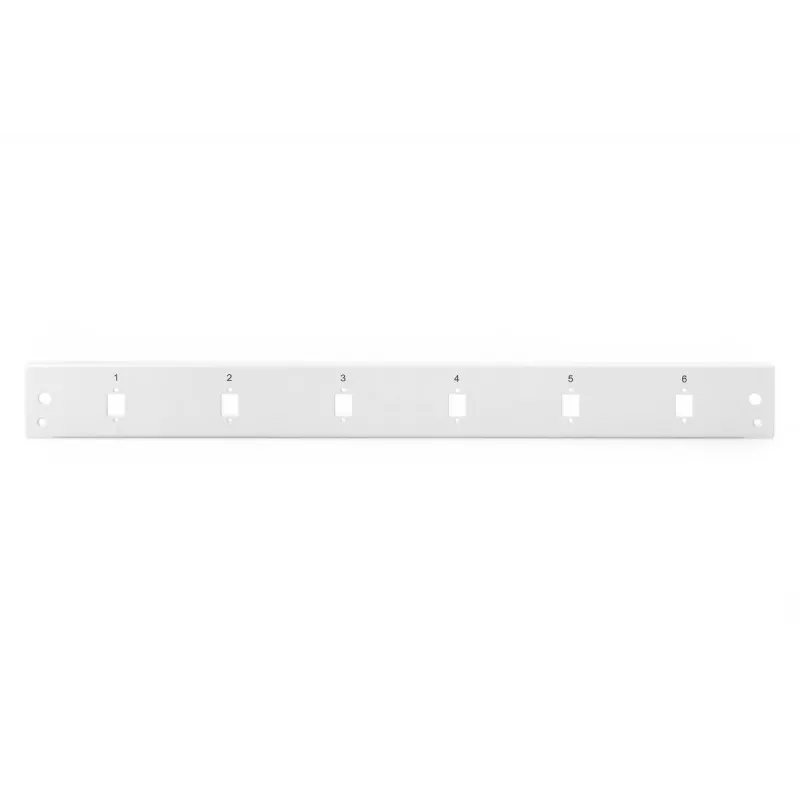 DIGITUS FO predný panel Quick Lock 6x SC SX LC DX vertikálne sivý