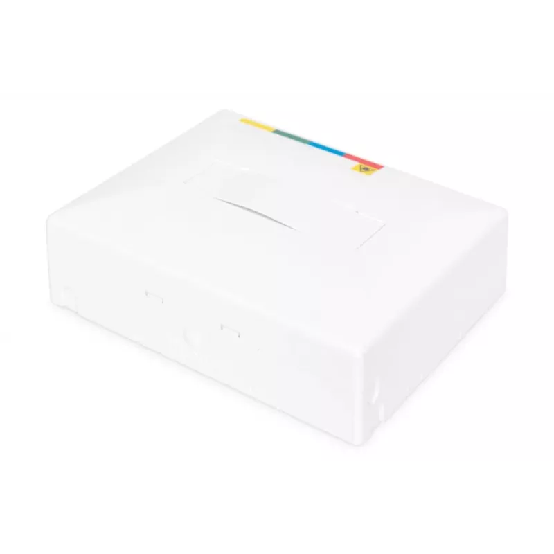 DIGITUS FTTH puzdro, s 4x SC (APC) SX adaptérovou plochou a montážou na lištu