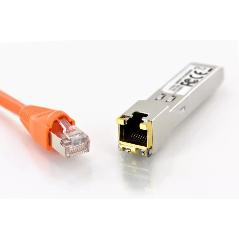 DIGITUS 1,25 Gbps medený SFP modul RJ45 kompatibilný s HP 1000 Mbit až do 100 m