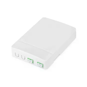 DIGITUS FTTH zásuvka, s 2x LC(APC) DX adaptérom, montáž na omietku