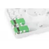 DIGITUS FTTH zásuvka, s 2x LC(APC) DX adaptérom, montáž na omietku