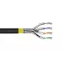 DIGITUS inštalačný kábel - CAT 7A - S/FTP - AWG 22/1 simplex - 500m - žltý - Dca-s1a d1 a1