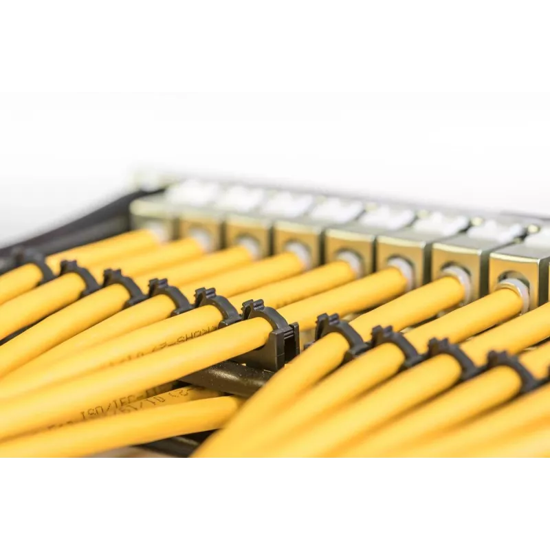 DIGITUS inštalačný kábel - Cat 7a - S/FTP - AWG 22/1 simplex - 100 m - žltý