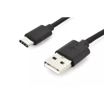 DIGITUS ASSMANN USB Type-C prepojovací kábel, Type-C na A M/M, 2 m 3A, 480MB, verzia 2.0, čierny