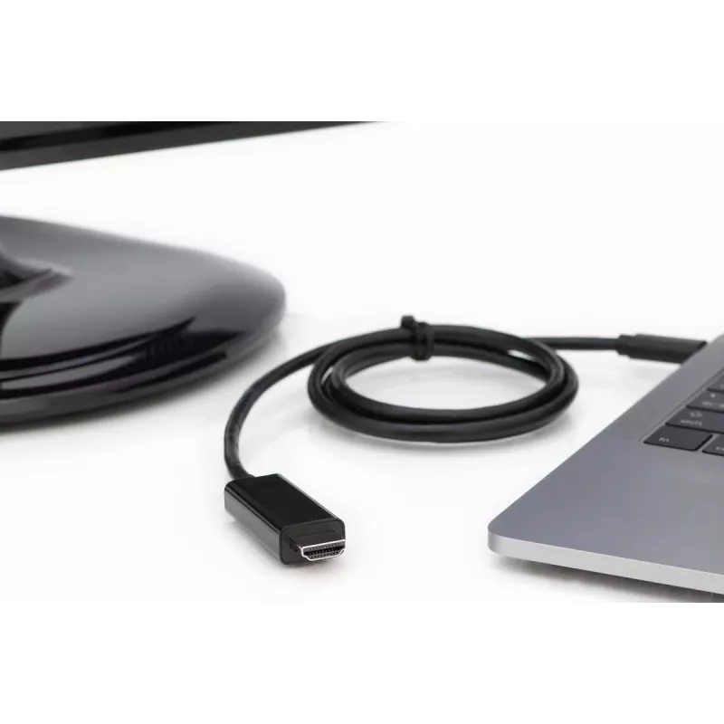 DIGITUS USB Type-C Gen2 na HDMI-A adaptérový kábel – 2 m