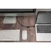DIGITUS USB Type-C adaptérový kábel, Type-C na DP M/M, 2 m 4K/60 Hz, 32,4 Gbit/s, CE, čierny