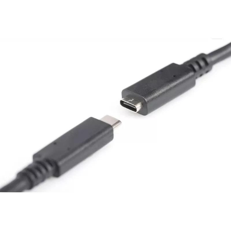 DIGITUS AK-300210-020-S predlžovací kábel USB-C, USB 2.0, USB-C samec/samica, 3 A, 2 m, čierny