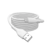 DIGITUS USB silikónový nabíjací kábel USB-A - Lightning USB 2.0 12W - 1m biely