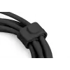 DIGITUS USB silikónový nabíjací kábel USB-C - Lightning USB 2.0 60W - 1m čierny