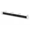 DIGITUS 1U panel na vedenie káblov s kefou, 4 oceľové krúžky 40x75 mm, sivý (RAL 7035)