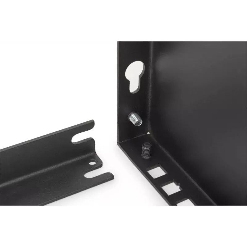 Digitus 19-palcový nástenný montážny držiak 6U čierny