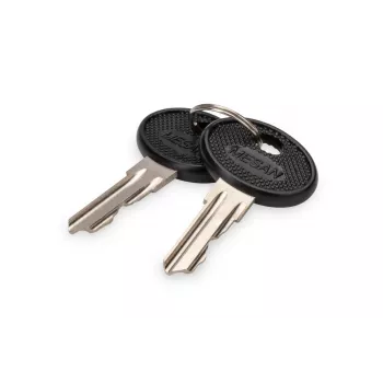 DIGITUS DN-19-KEY-4444 kľúč od zámku typ 4444 pre nástenné rozvádzače SOHO PRO DN-1019 / DN-DVR-1, čierna/strieborná, 2 ks
