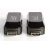 DIGITUS Mini HDMI predlžovač set, Full HD 50m CAT6/6A/7, napájanie cez Micro-USB kábel, čierny