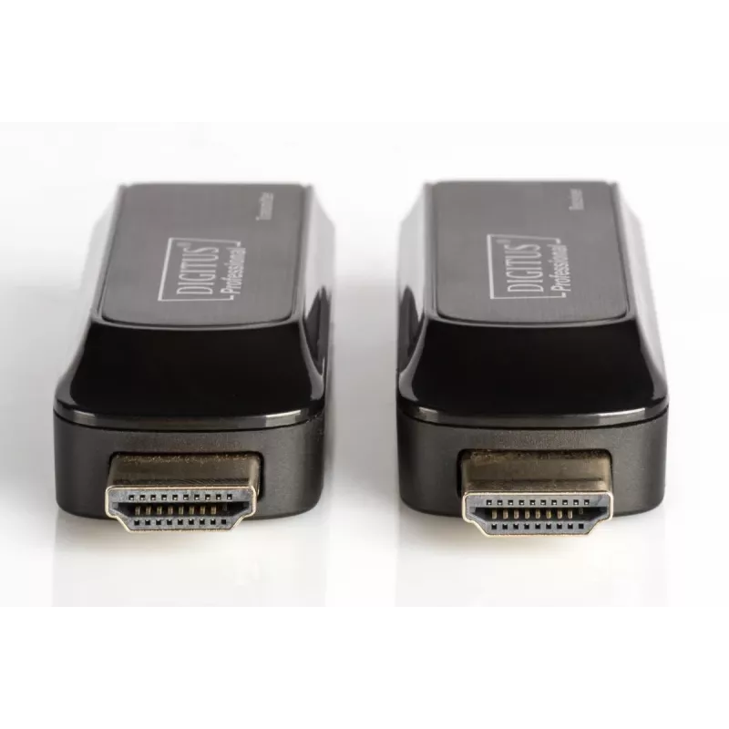 DIGITUS Mini HDMI predlžovač set, Full HD 50m CAT6/6A/7, napájanie cez Micro-USB kábel, čierny