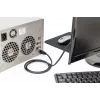 DIGITUS HDMI Premium High Speed prepojovací kábel, Type-A M/M, 5m s Ethernet, Ultra HD 60p čierny
