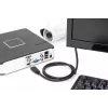 DIGITUS HDMI Premium High Speed prepojovací kábel, Type-A M/M, 5m s Ethernet, Ultra HD 60p čierny
