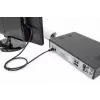 DIGITUS HDMI Premium High Speed prepojovací kábel, Type-A M/M, 2m s Ethernet, Ultra HD 60p, čierny