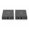 AV vysielač a prijímač, Digitus, HDMI KVM IP predlžovač set, 1920 x 1200 pixelov, 150 m