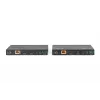 DIGITUS DS-55508 súprava extendera HDMI 4K HDBaseT, 150 m, 4K/60Hz, 18 Gbps, YUV 4:4:4, HDR, PoC, RS-232, IR