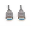 Digitus 4K HDMI AOC hybridný sklenený kábel 10m konektor samec na konektor samec 18 Gbit/s