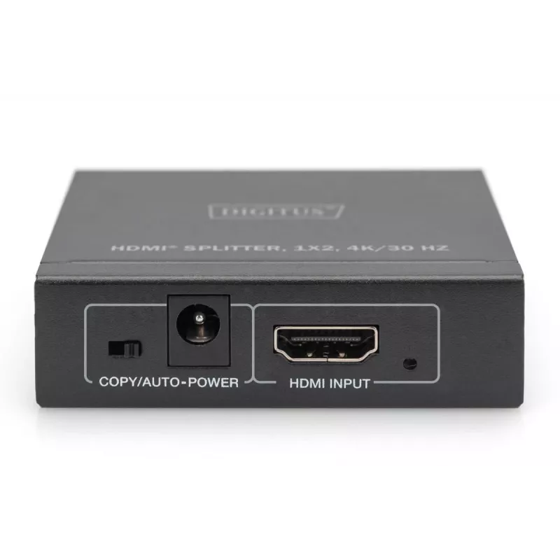 DIGITUS 4K HDMI rozbočovač. 1x 2 4K/30Hz. čierny