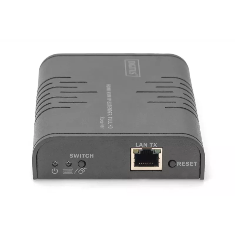 DIGITUS IP KVM predlžovač, prijímacia (RX) jednotka pre DS-55529