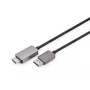 Adaptérový kábel Digitus DB-340305-018-S z DisplayPort na HDMI typu A, 8K, 1,8 m, čierny