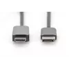 Adaptérový kábel Digitus DB-340305-018-S z DisplayPort na HDMI typu A, 8K, 1,8 m, čierny