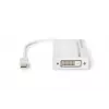 DIGITUS DB-340509-002-W adaptér z Mini DisplayPort na DisplayPort/HDMI/DVI, 1080p/60 Hz, 0,2 m, biely