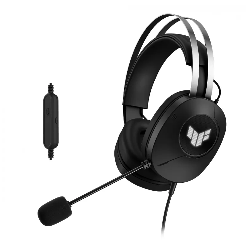 ASUS TUF Gaming H1 Gen II headset káblový Head-Band USB Type-A čierny